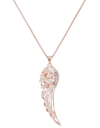 Anikas Creation Gold Plated Dancing Girl Alloy Light weighted Creen Stone Finished Pendant -  Adjustable, Gold Plated,  Multipack 1